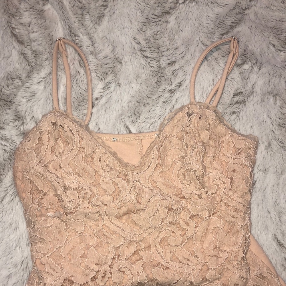 Floral textured bodysuit
